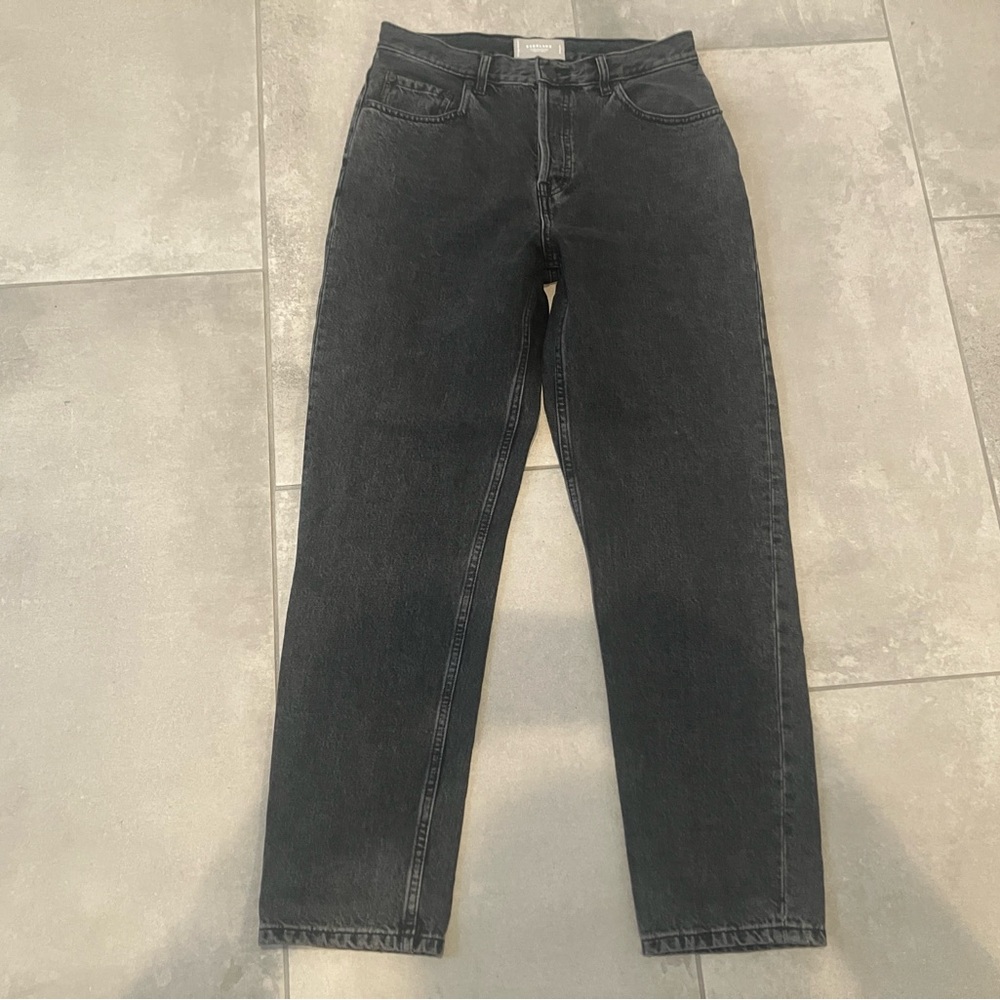 Everlane women’s 90’s cheeky Jean washed black 28